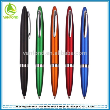 Classic style plastic good selling golden pen